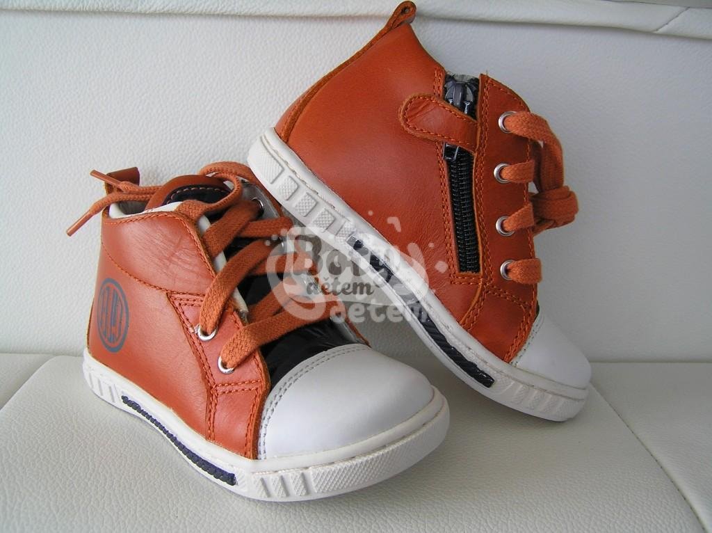 SANTÉ kožené boty MY/1663 Orange