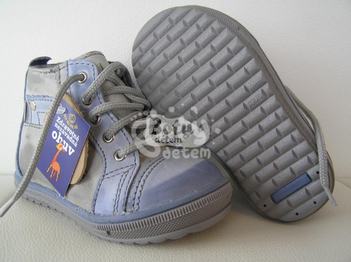 SANTÉ kožené boty N/730 Modrá