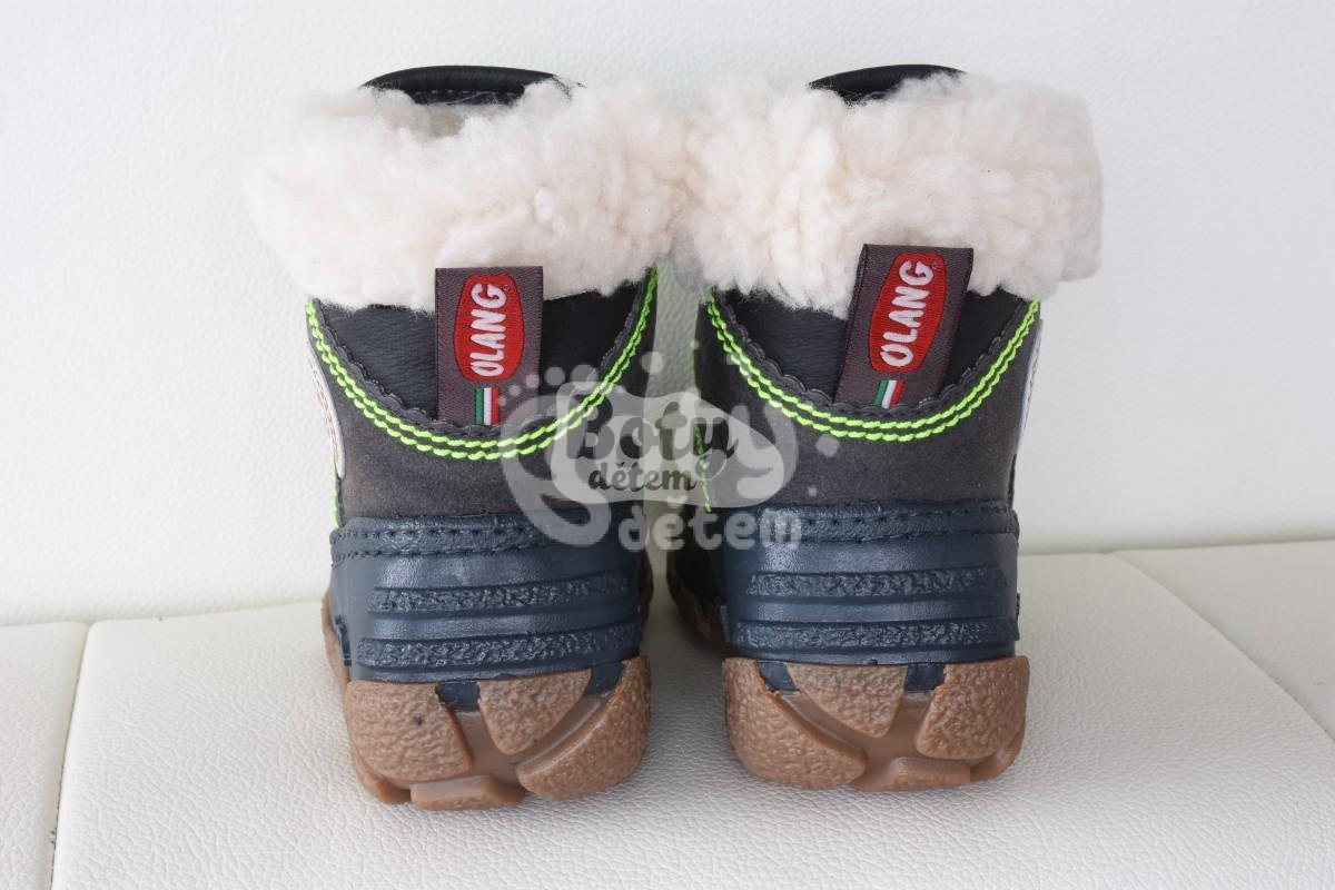 Olang zimní boty PANDA 816 Antracite