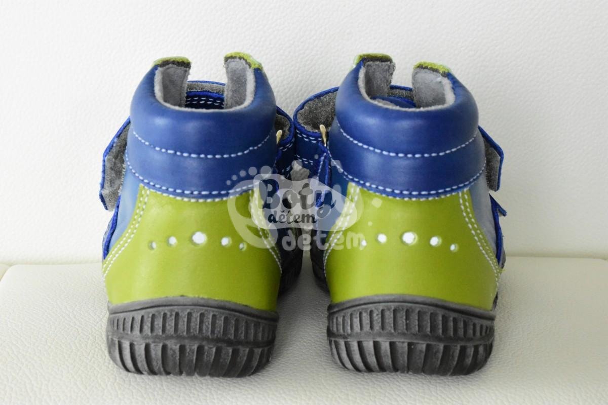 SANTÉ kožené boty LONDON 201/84/90/80 Modrá