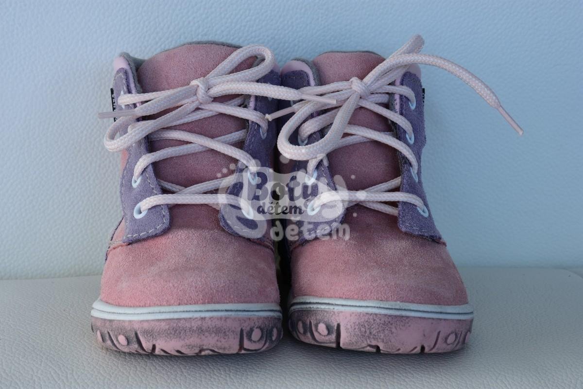 SANTÉ kožené boty HP/4814 Růžová