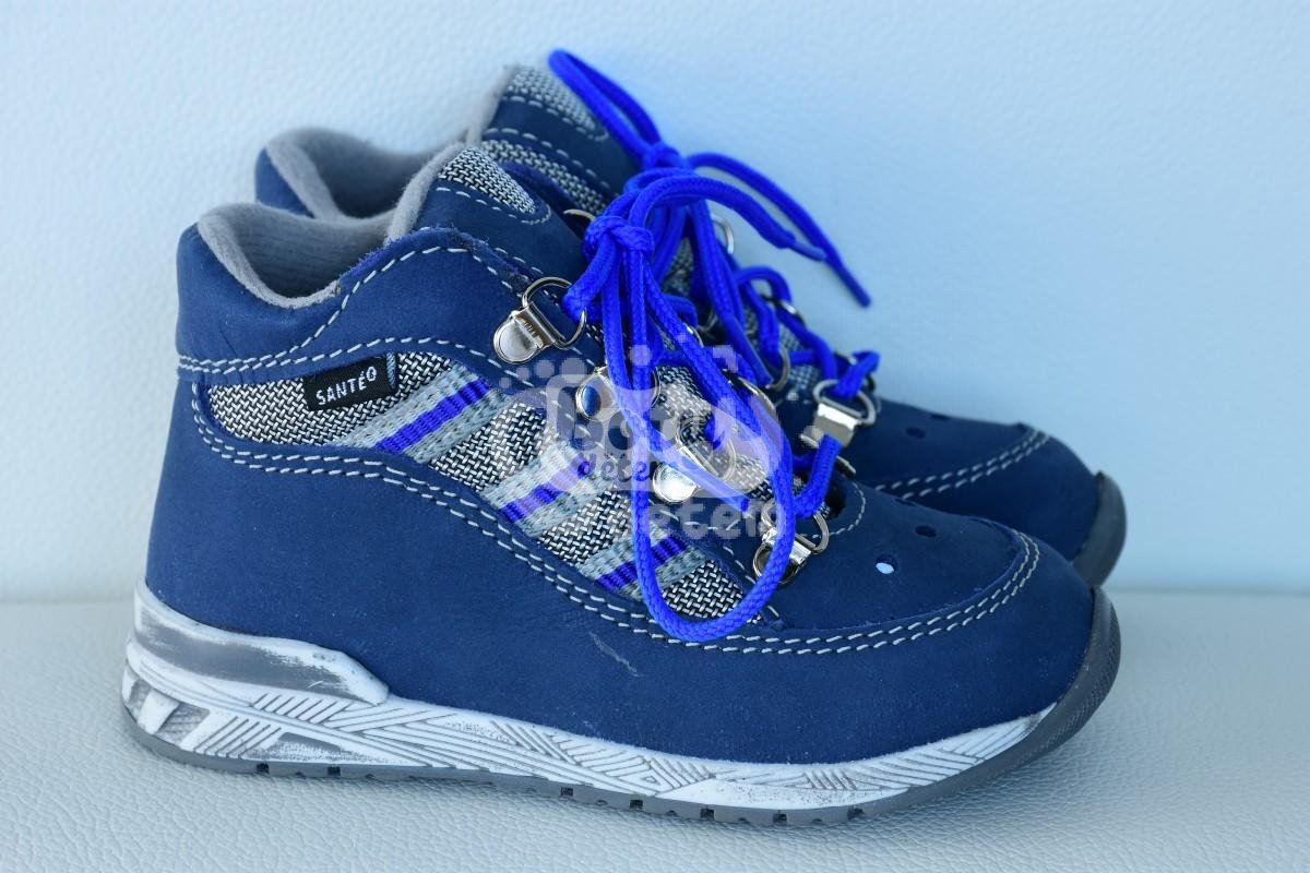 SANTÉ kožené boty HP/4780 Modrá