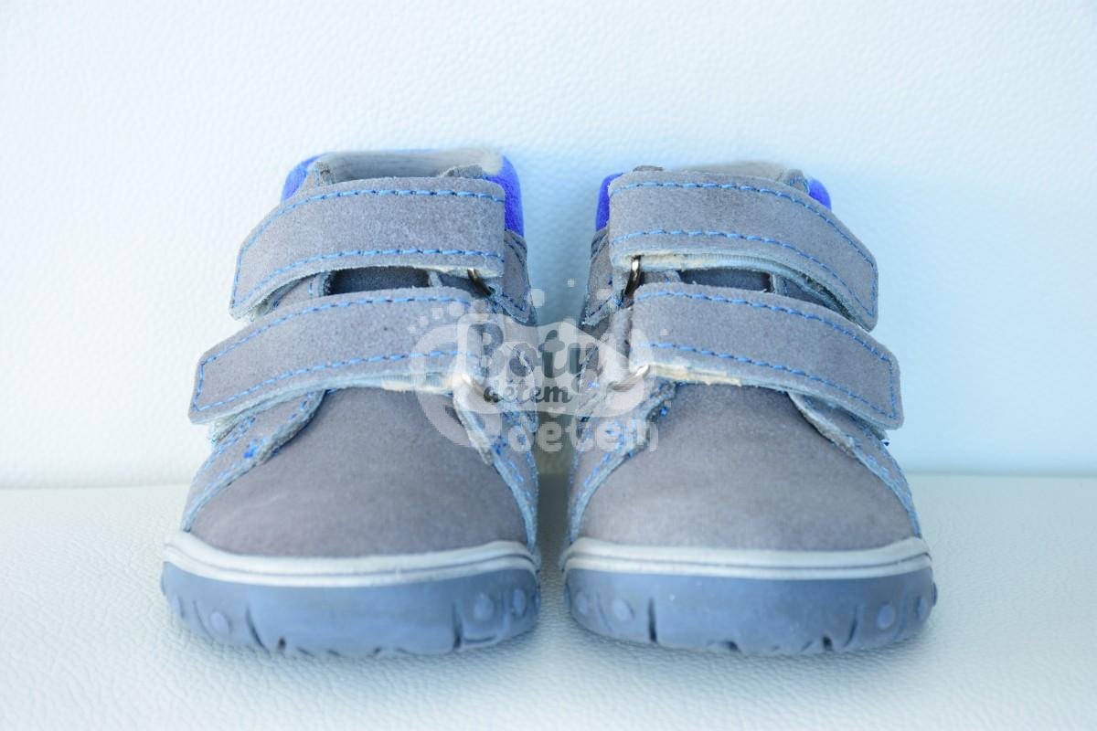 SANTÉ kožené boty HP/4830 Šedo-modrá