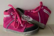 Jonap kožené boty 052 S růžová reflex