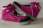 Jonap kožené boty 052 S velcro růžová reflex