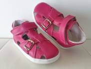 Jonap kožené sandálky 009 M růžová