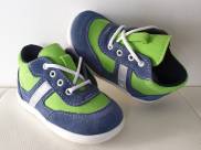 Jonap kožené boty 051S light modrá zelená