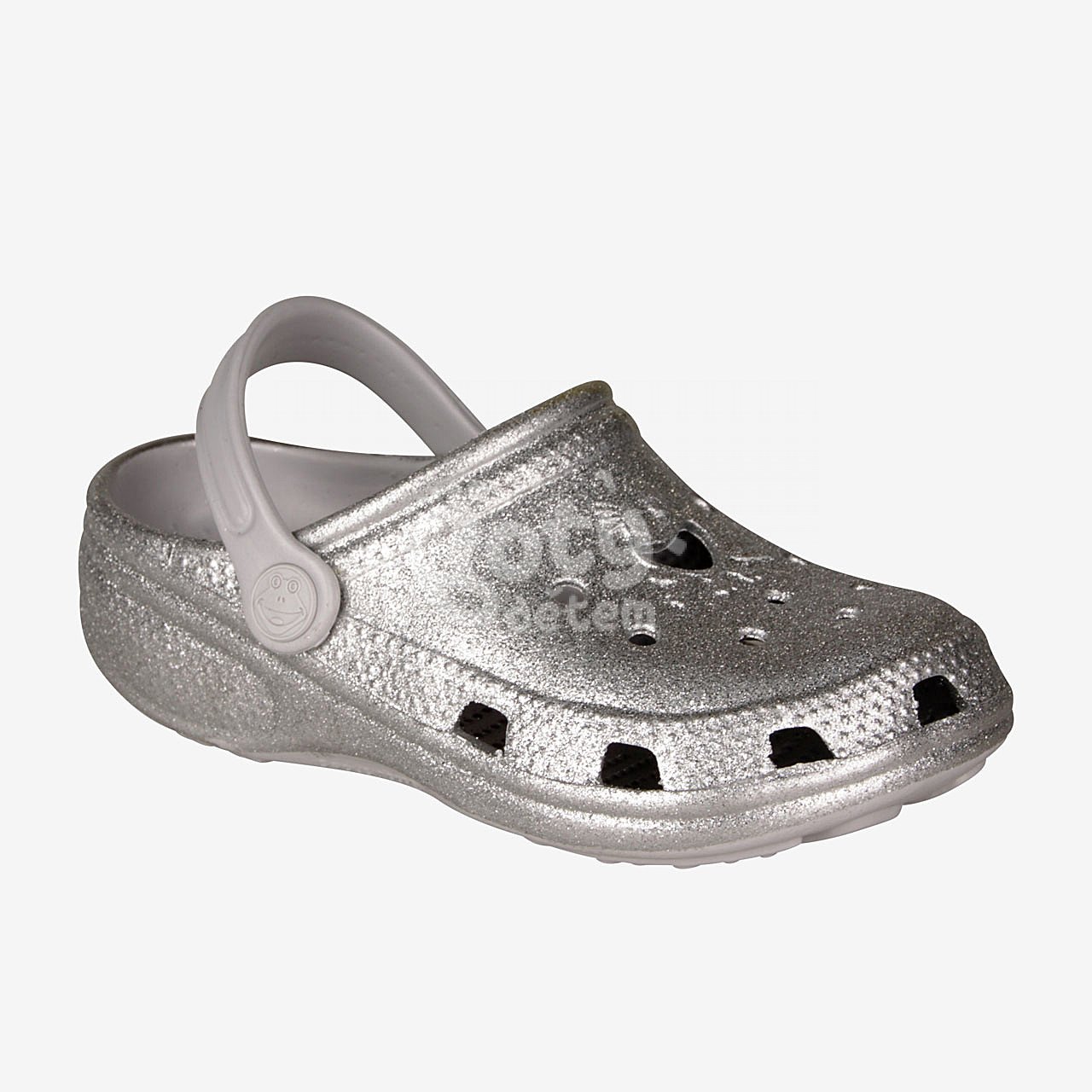 Sandálky Coqui Big Frog Khaki grey glitter