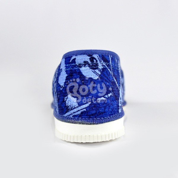 Bačkorka-sandálek vzor 555-3 modrá