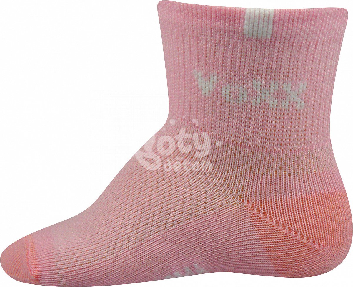 Ponožky VoXX Fredíček mix 3 páry růžová