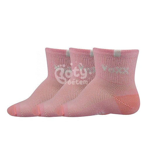 Ponožky VoXX Fredíček mix 3 páry růžová