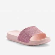 Pantofle Coqui TORA Candy pink glitter