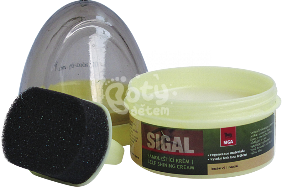 SIGAL - samoleštící krém dóza s aplikátorem 50 ml