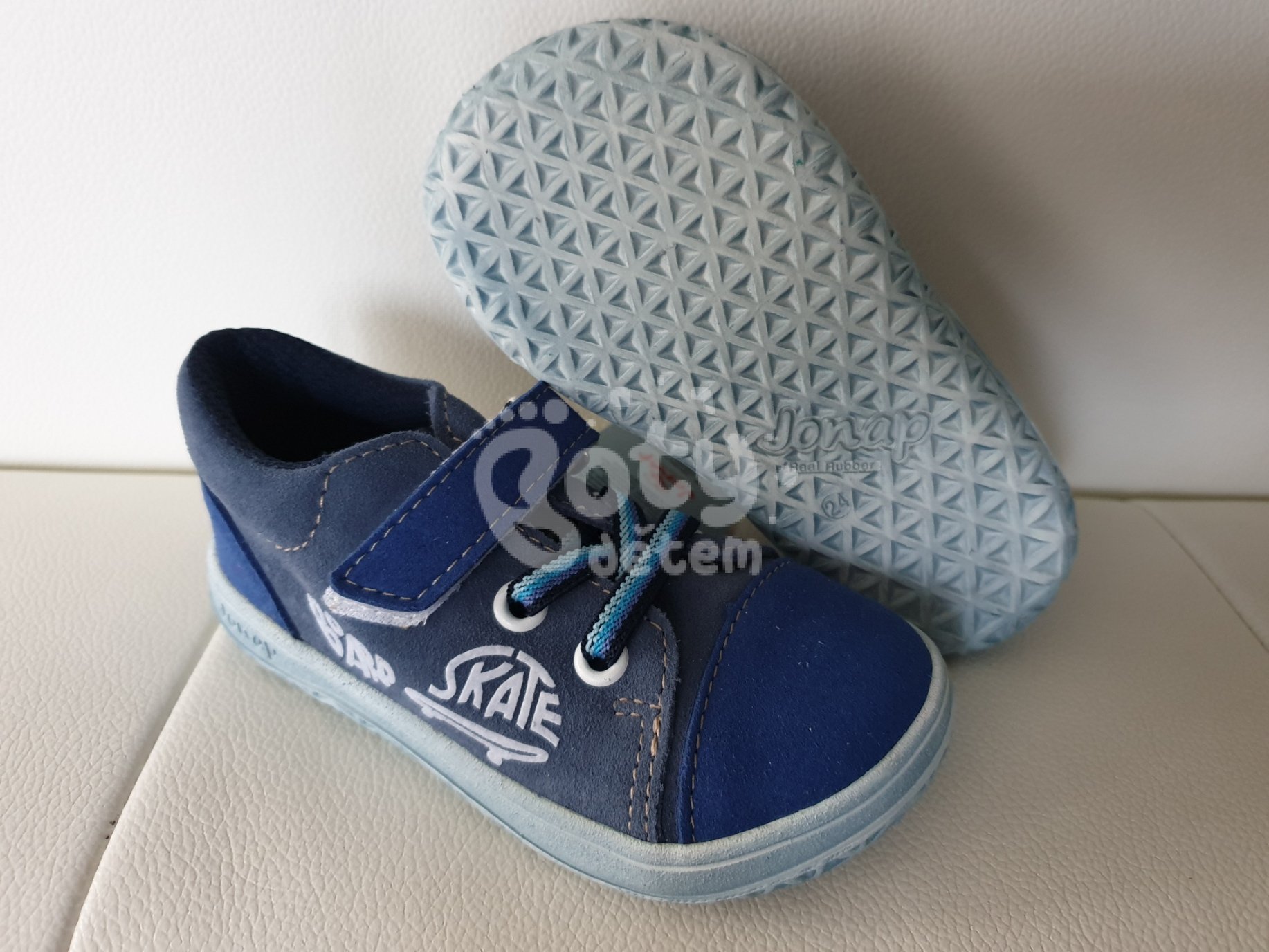 Jonap barefoot boty B12SV modrá skate