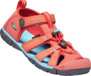 Sandály KEEN Seacamp II CNX K coral/poppy red