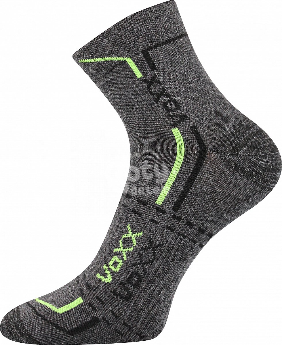 Ponožky VoXX Franz 03 tmavě šedá melé 1 pár