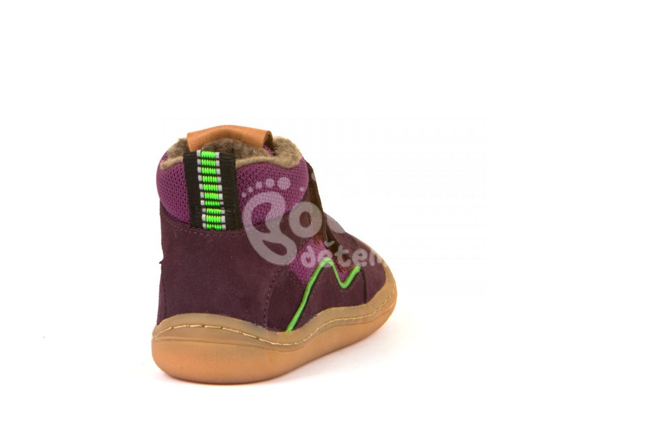 Zimní Froddo barefoot boty G3110194-5 Purple