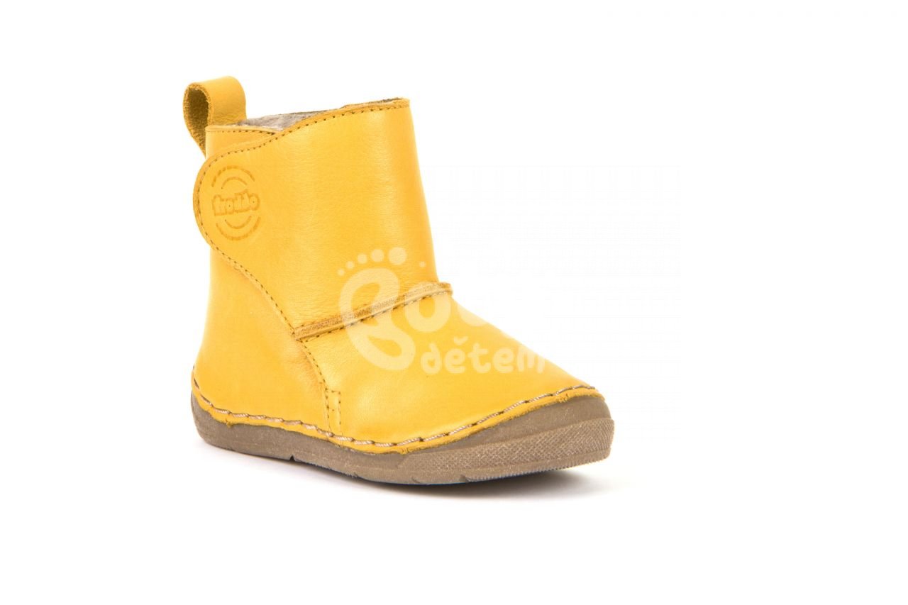 Zimní Froddo boty G2160066-3 Yellow (flexible)