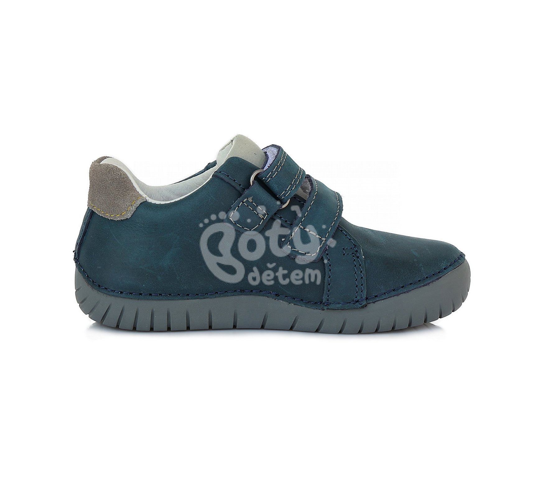 Svítící kožené boty D.D.step S050-79B Royal Blue