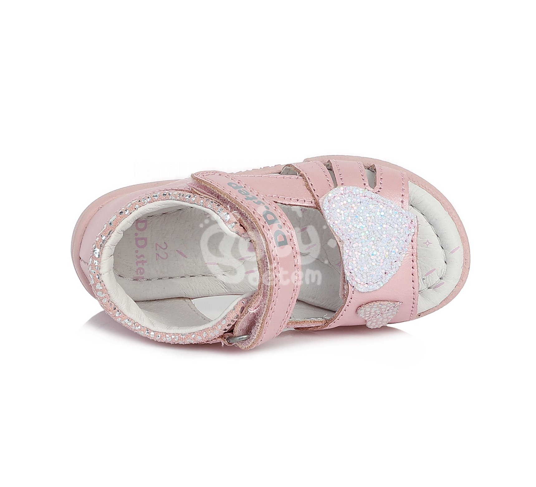 Kožené sandálky D.D.step AC048-297A Pink