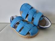 Jonap barefoot sandálky Zula MF modrá tyrkys