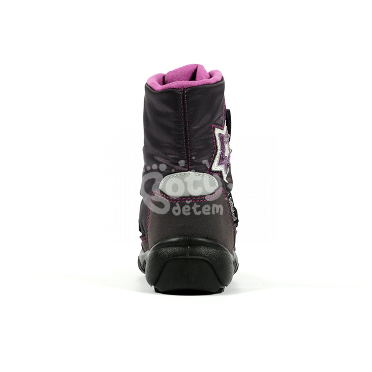 Zimní blikací obuv Husky Richter 5106-4171-7711 fialová