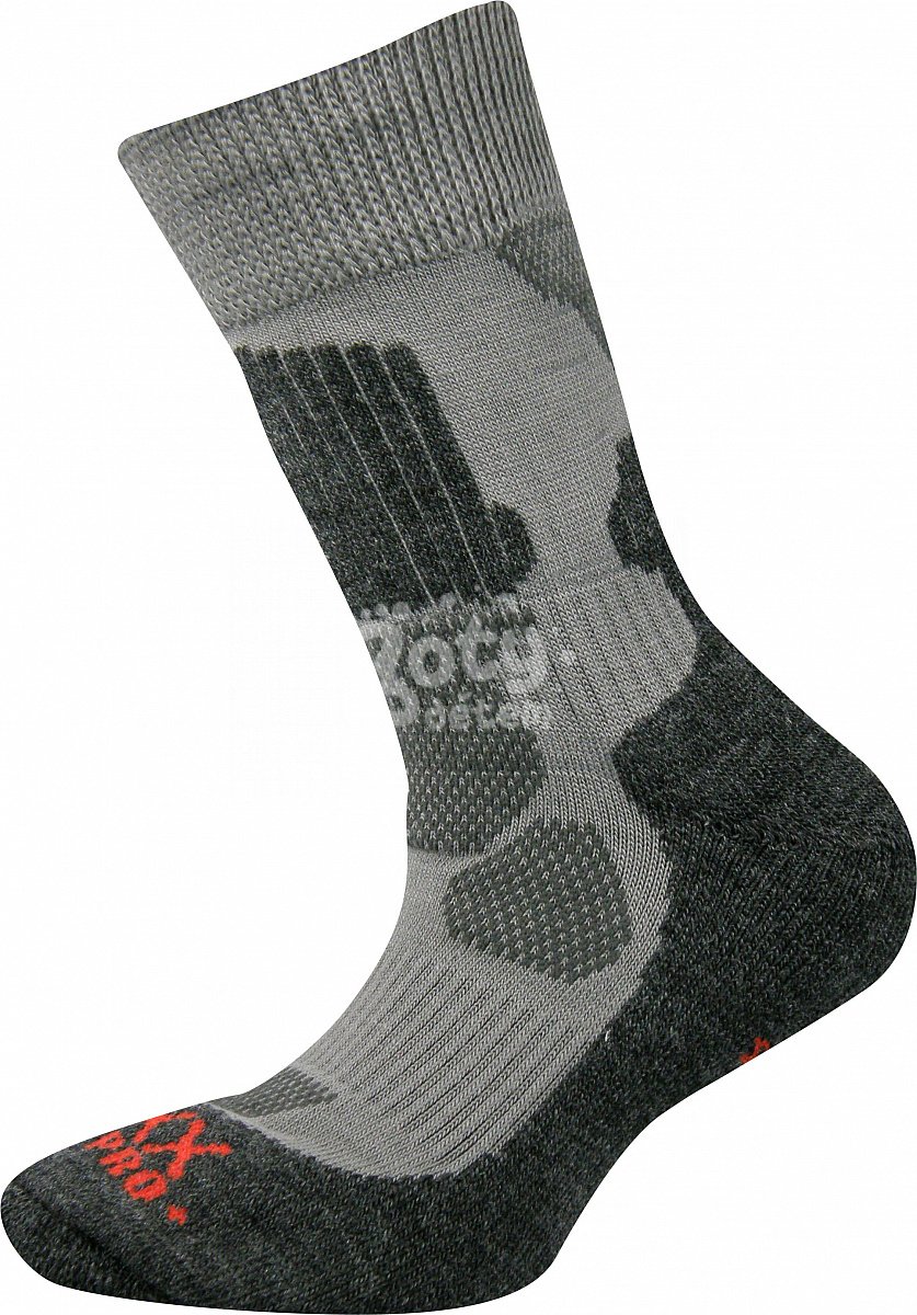 Ponožky VoXX Etrexík merino světle šedá
