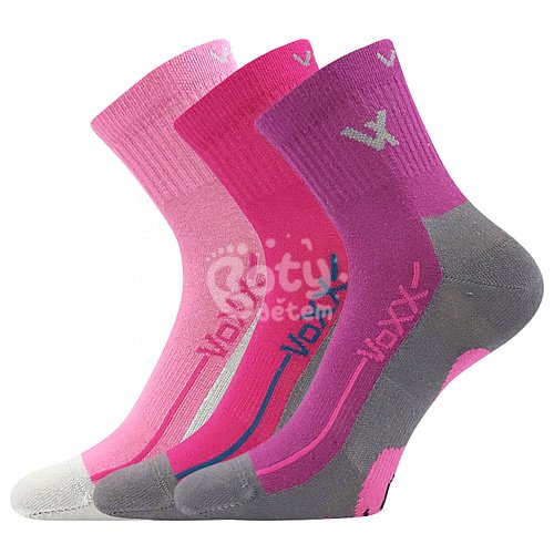 Ponožky VoXX Barefootik mix 3 páry holka