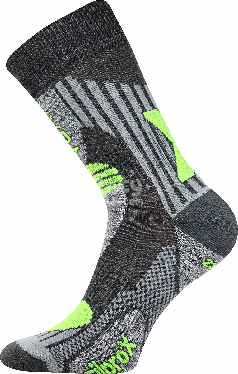 Ponožky VoXX Vision merino tmavě šedá 1 pár