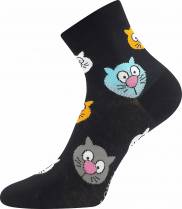 Dámské ponožky Lonka Dorwin kočky 1 pár