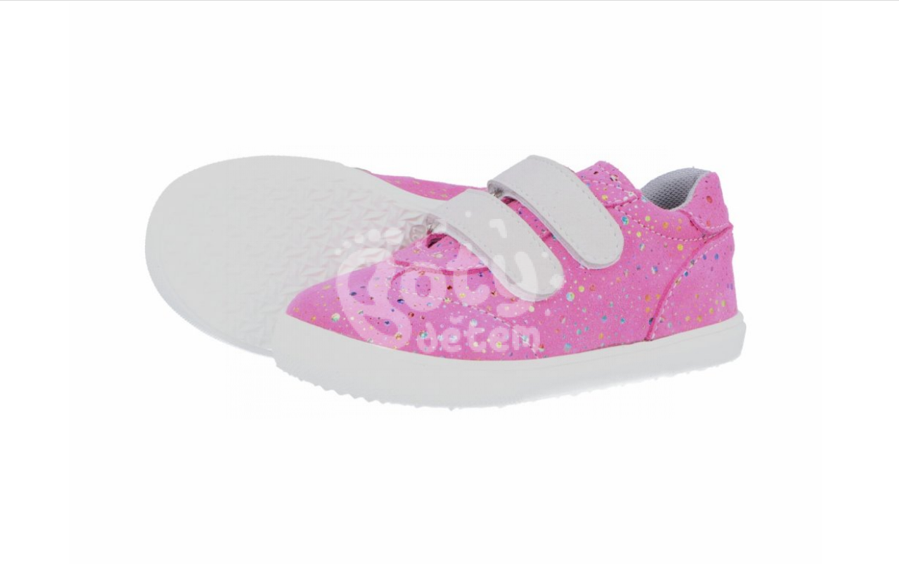 Jonap kožené boty 053 SV růžová bublina