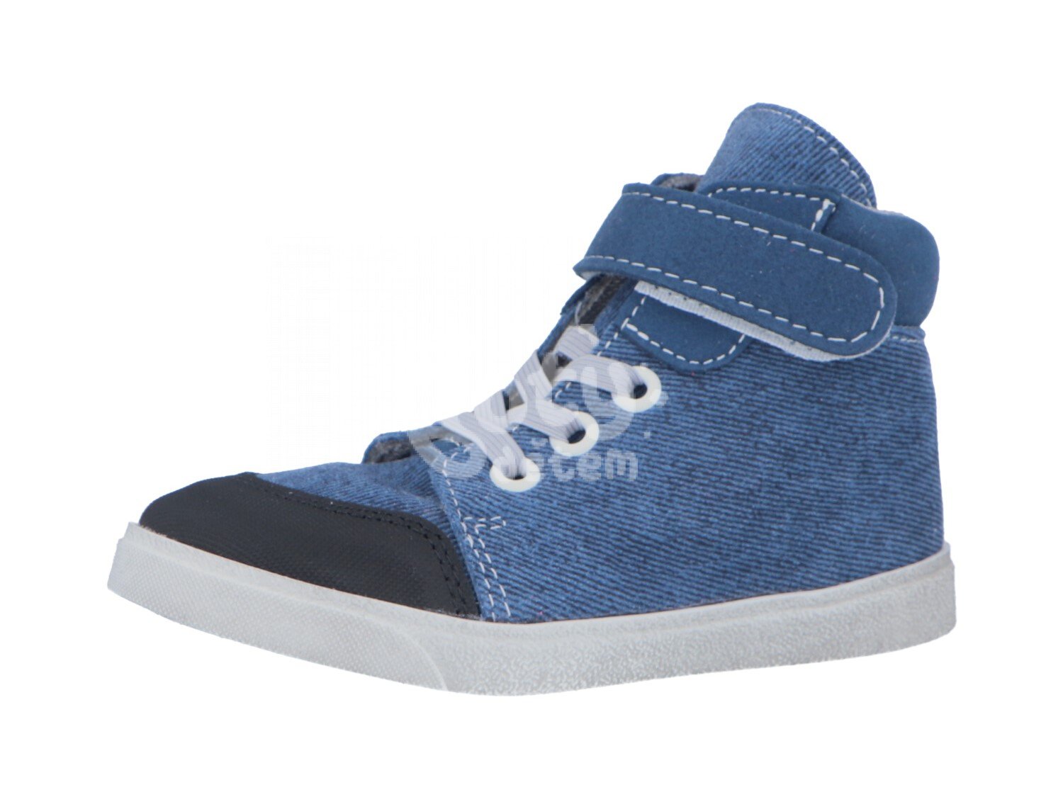 Jonap kožené boty 050 SV modrá riflová