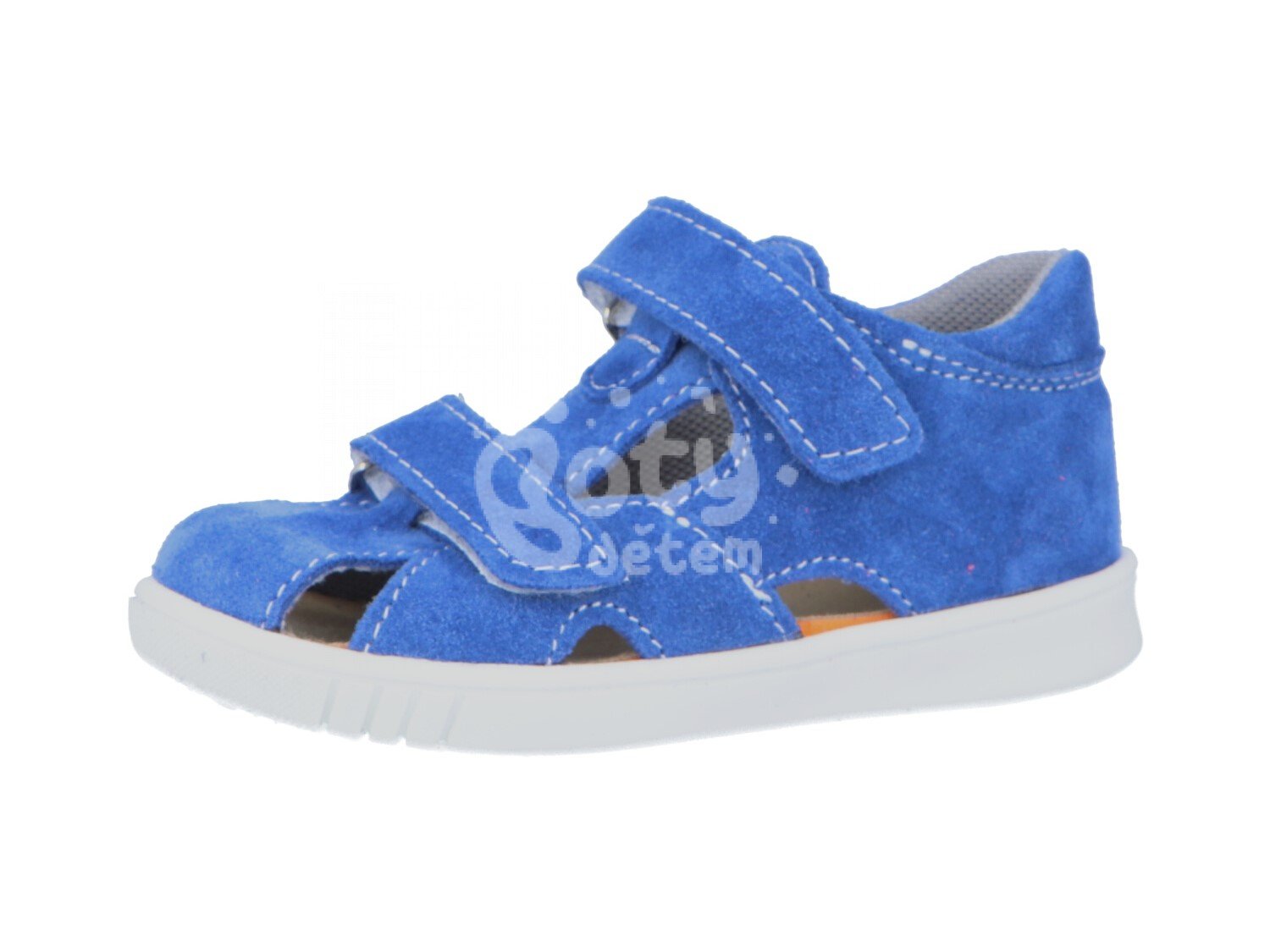 Jonap kožené sandálky 036 S modrá