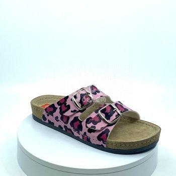 Pantofle Milami Padova Leopard Pink