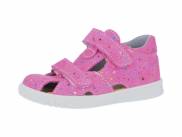 Jonap kožené sandálky 036 S růžová bublina