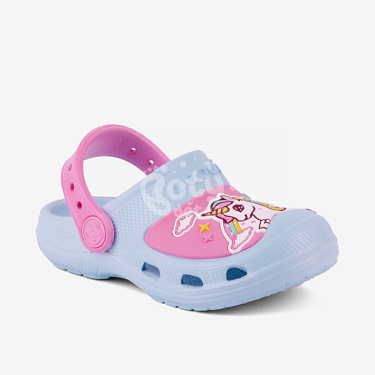 Sandálky Coqui MAXI Candy Blue/Dk. Pink Unicorn