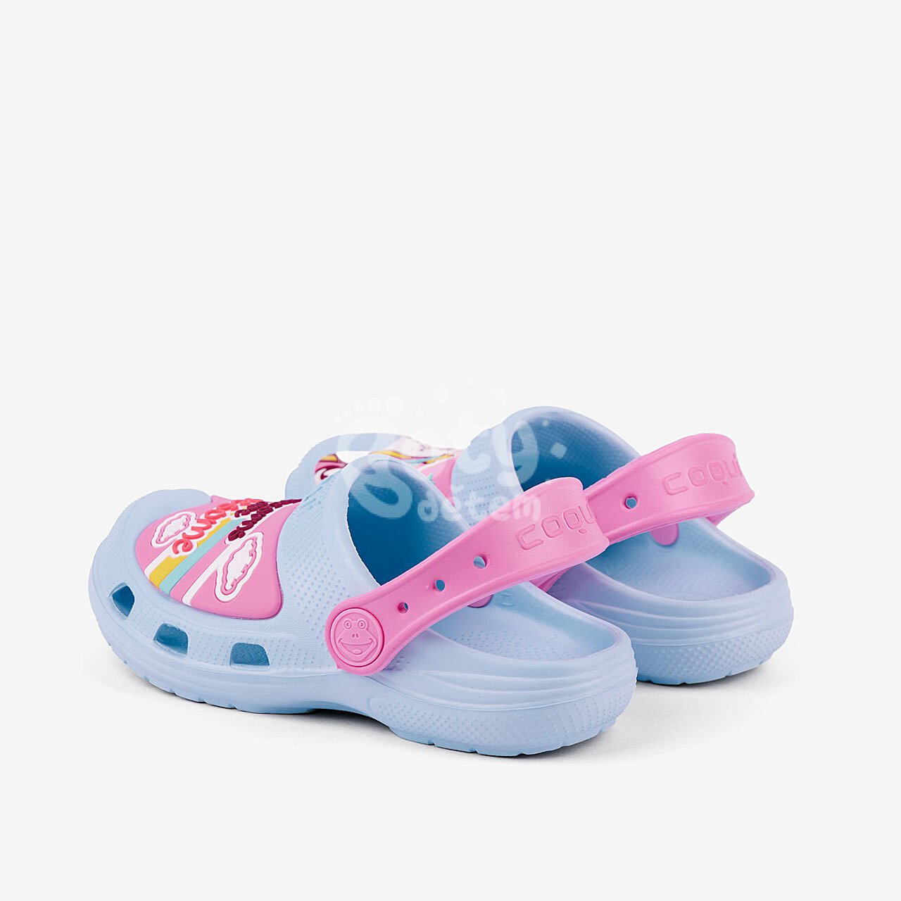 Sandálky Coqui MAXI Candy Blue/Dk. Pink Unicorn