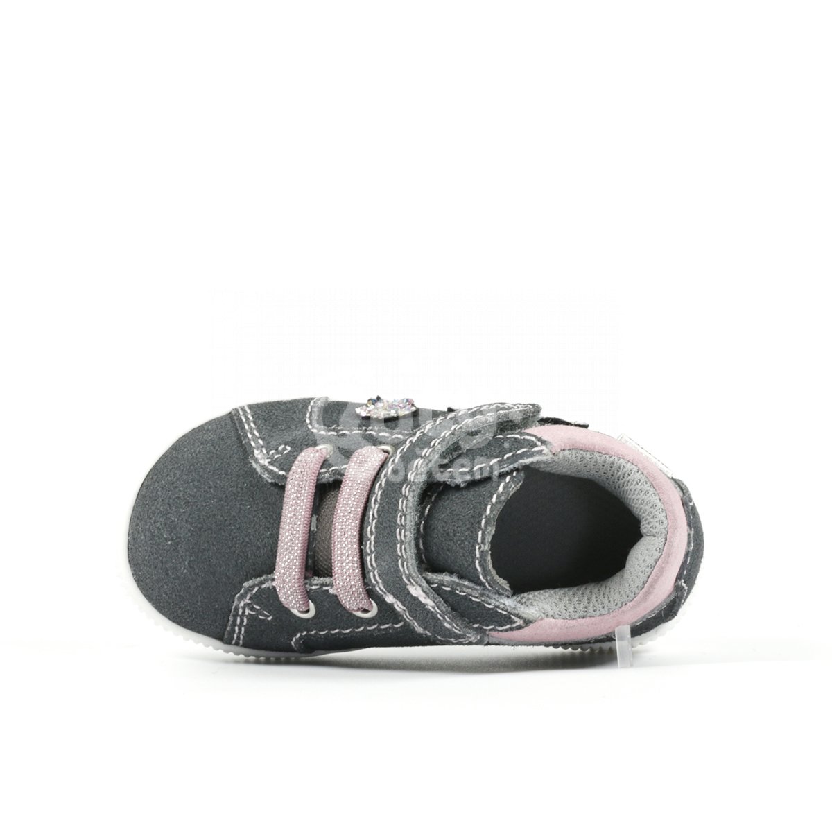 Kožená obuv s membránou Vali Ricther 2503-4111-6301 šedá