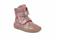 Zimní Froddo barefoot boty G3160204-9 Pink Shine
