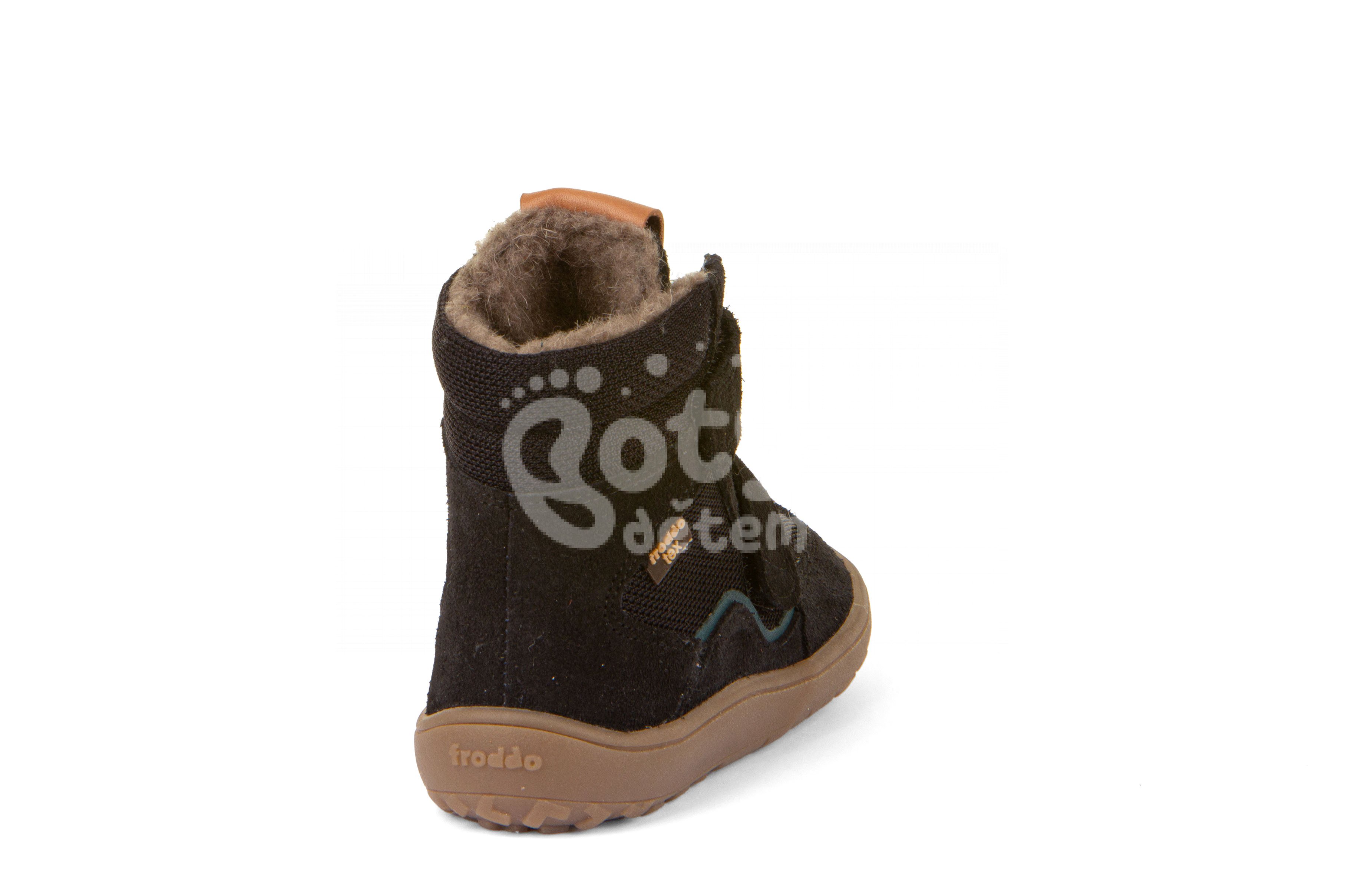 Zimní Froddo barefoot boty G3160205-4 Black
