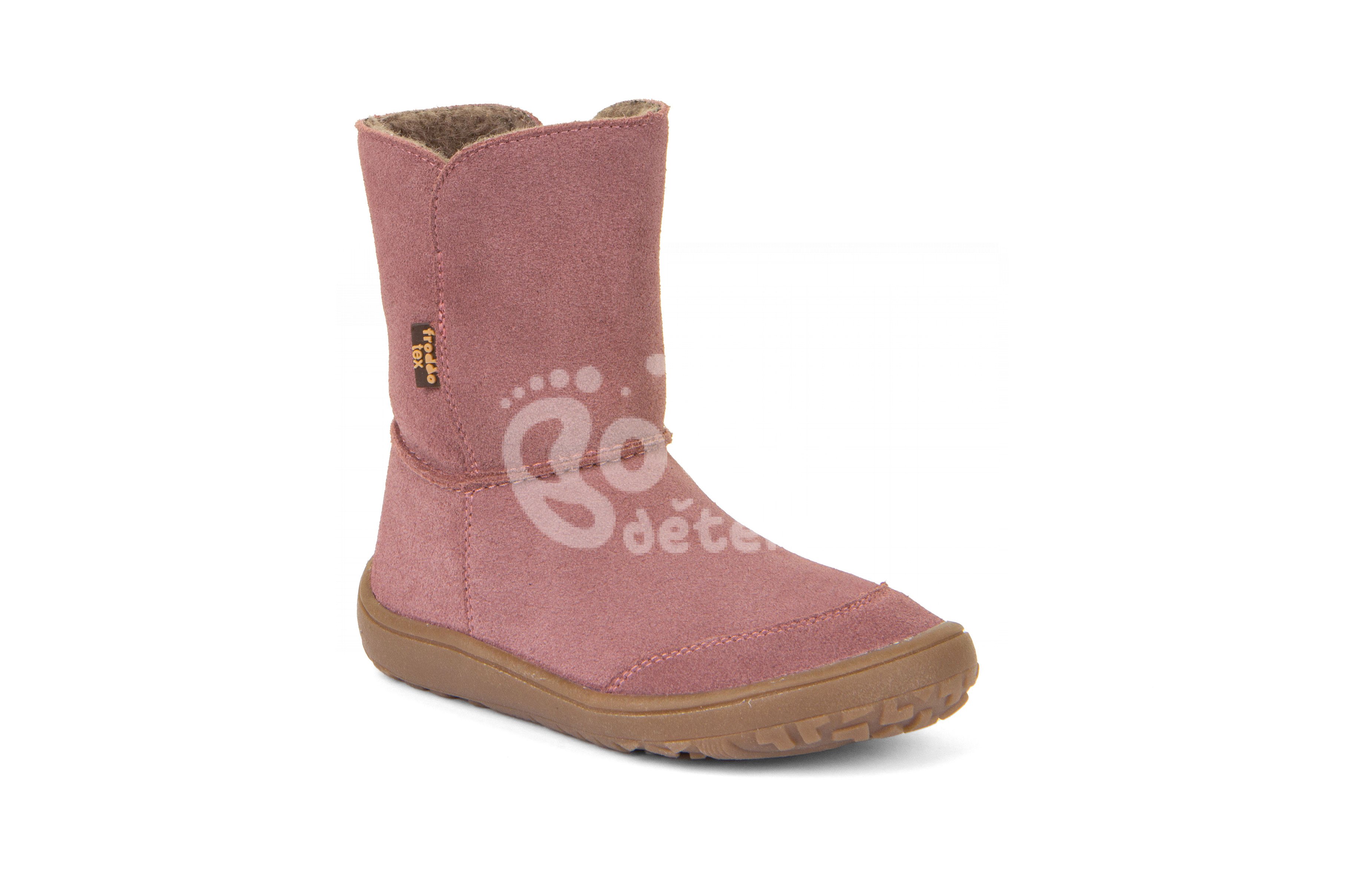 Zimní Froddo barefoot kozačky G3160207 Pink