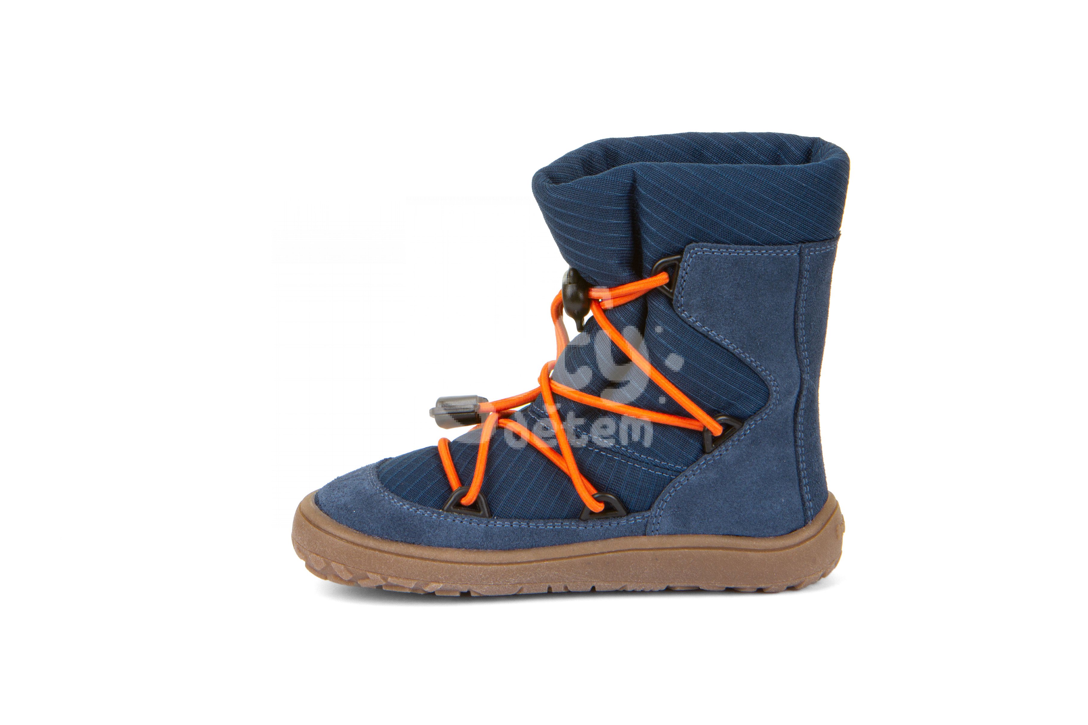 Zimní Froddo barefoot boty G3160212-2 Denim