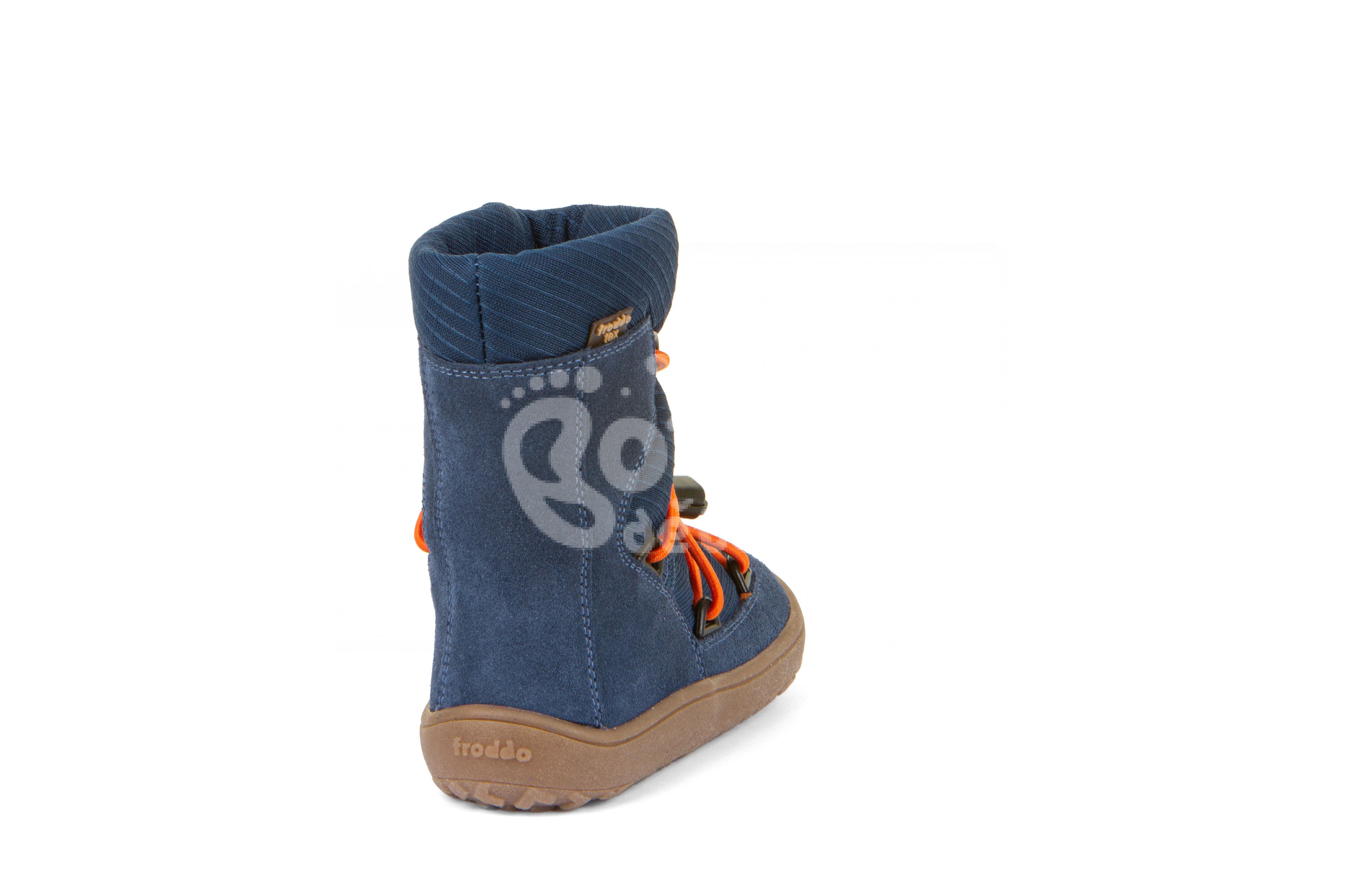 Zimní Froddo barefoot boty G3160212-2 Denim