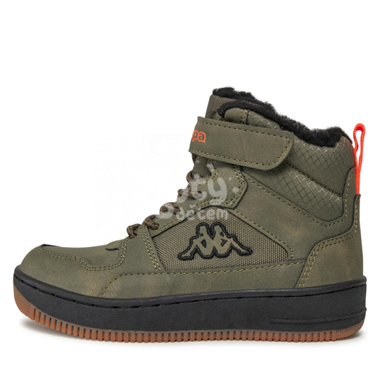 Zimní obuv Kappa Sneakersy Shab Fur K Army/Black