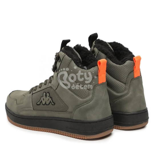 Zimní obuv Kappa Sneakersy Fur Shab Fur K Army/Black