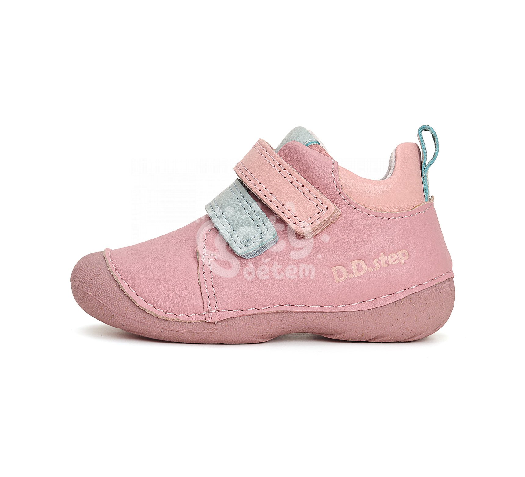 Kožené boty D.D.step S015-41509E Daisy Pink