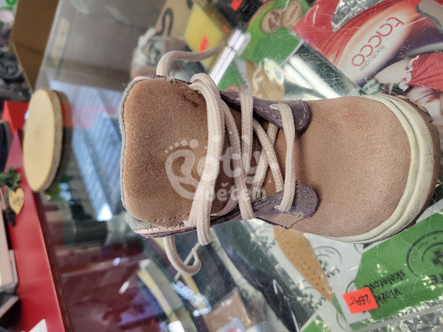 SANTÉ kožené boty HP/4814 Růžová - kaz