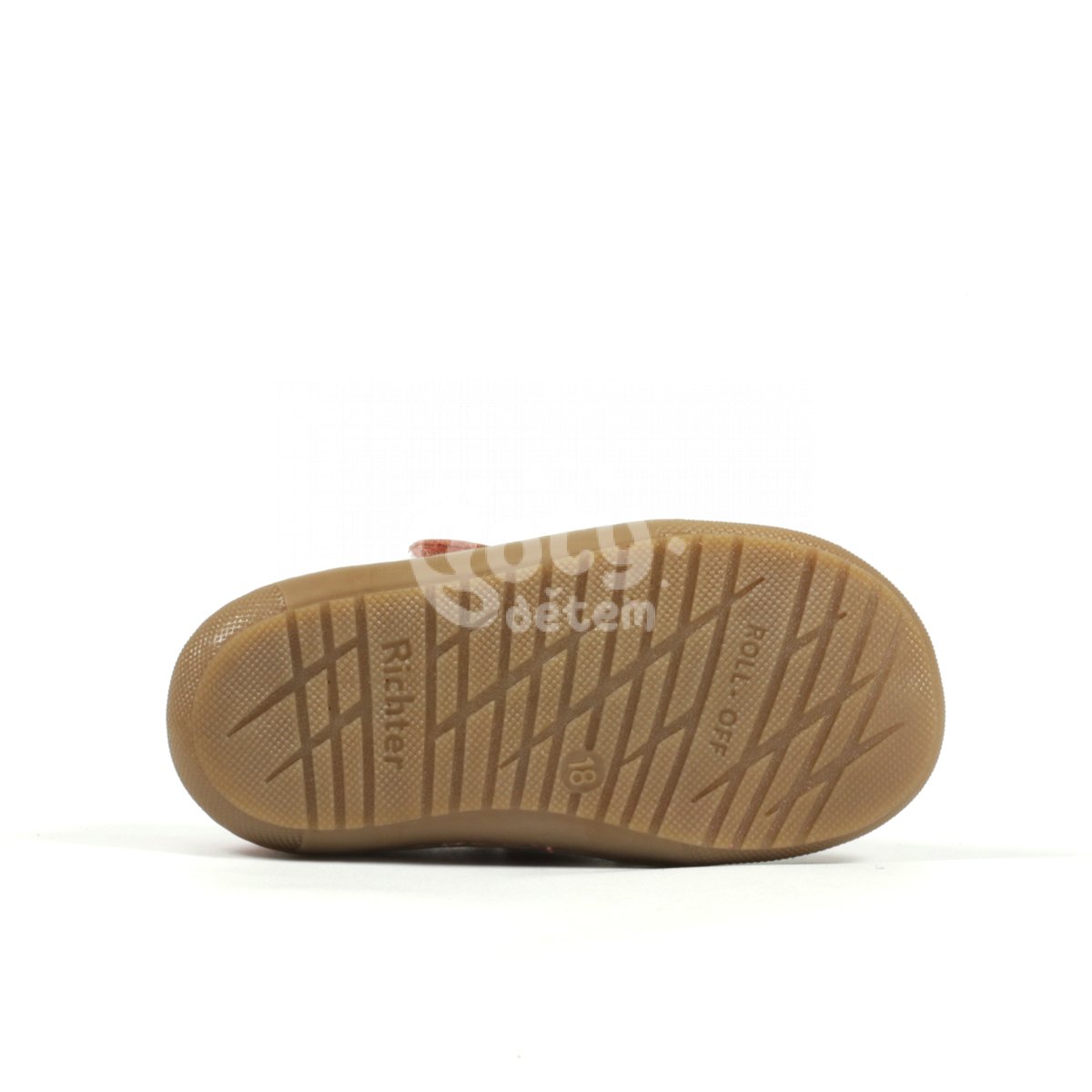 Kožená obuv Maxi Richter 0407-7251-4810 apricot